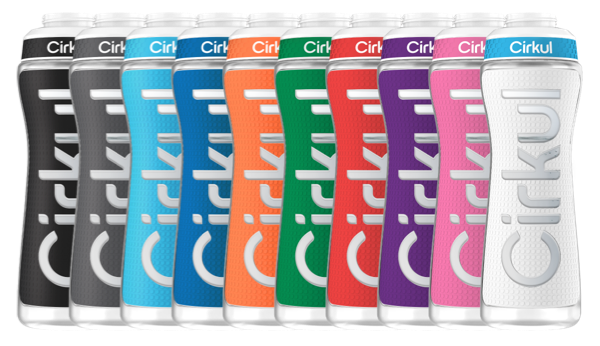 22oz. Grip Squeeze Plastic Bottle & Sport Lid - EC0R
