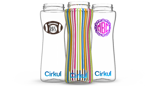 Custom 22oz. Plastic Bottle & Comfort Grip Lid - 90NB