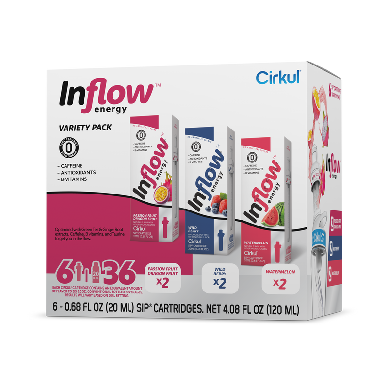 Inflow Energy® 6-Pack Variety Pack - QASA