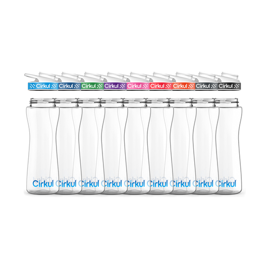22oz. Plastic Bottle & Comfort Grip Lid - CLCC