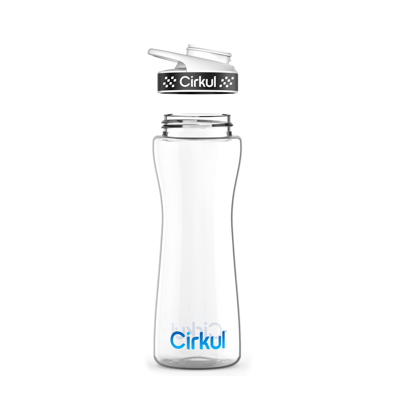 22oz. Plastic Bottle & Comfort Grip Lid - CLCC