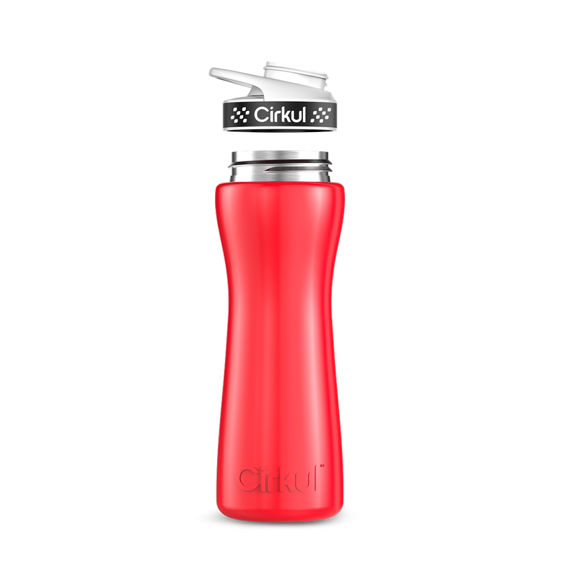 22oz. Stainless Steel Bottle & Comfort Grip Lid - 7W1D