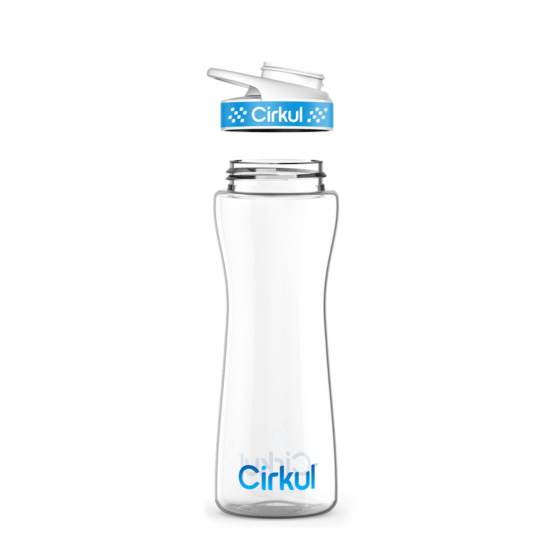 22oz. Plastic Bottle & Comfort Grip Lid - CLCC