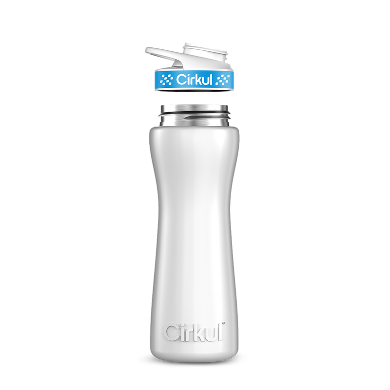 22oz. Stainless Steel Bottle & Comfort Grip Lid - 7W1D