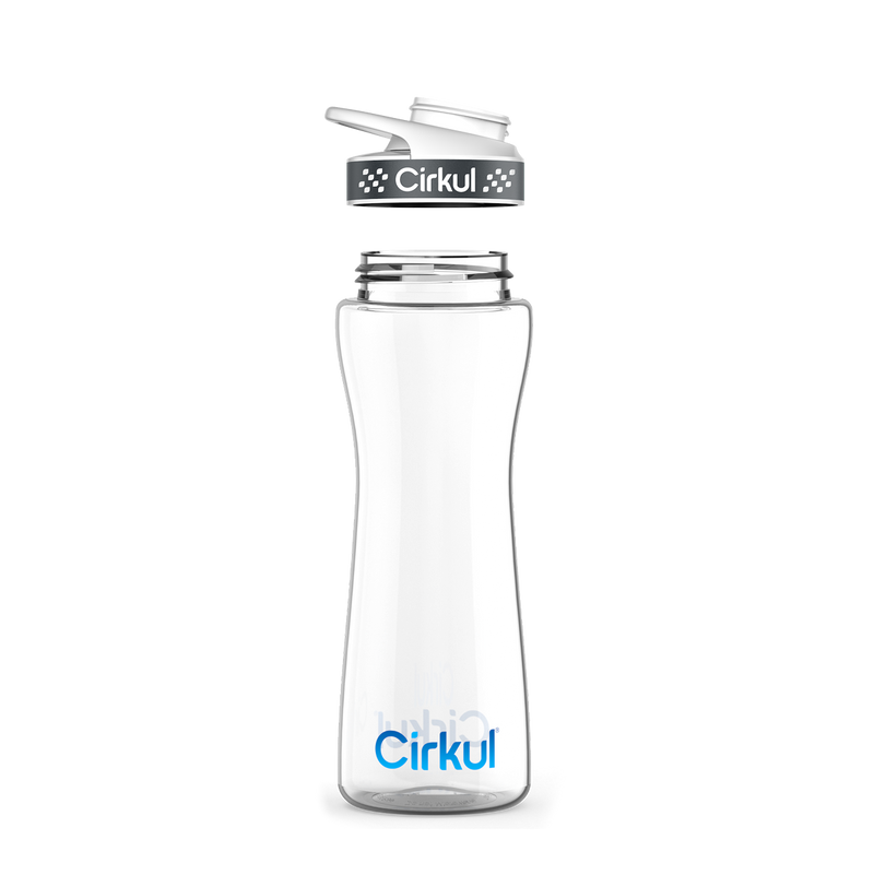 22oz. Plastic Bottle & Comfort Grip Lid - CLCC