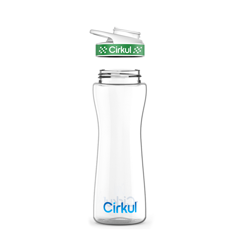 22oz. Plastic Bottle & Comfort Grip Lid - CLCC