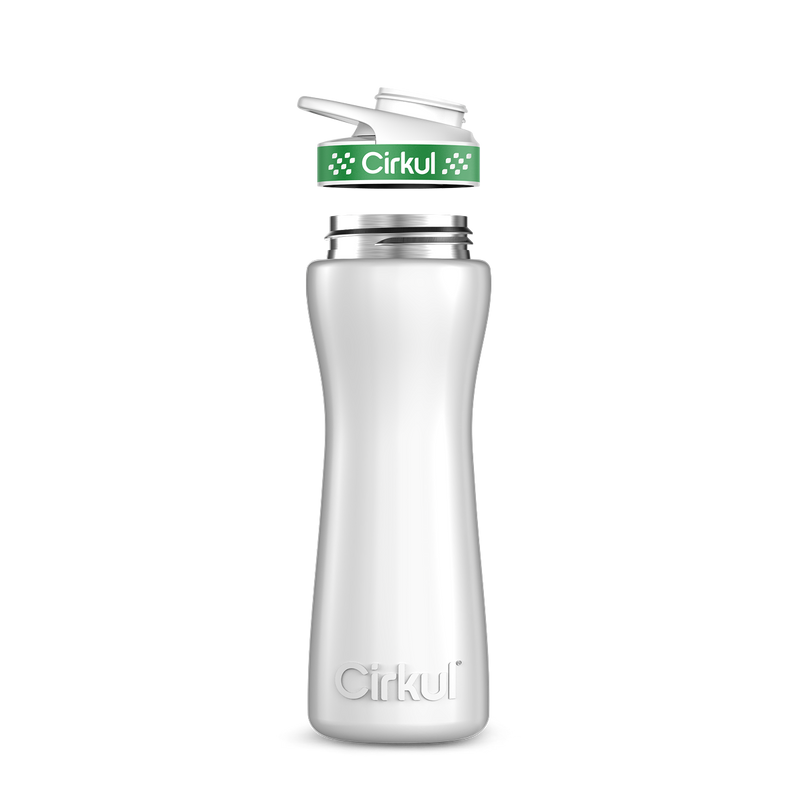 22oz. Stainless Steel Bottle & Comfort Grip Lid - 7W1D
