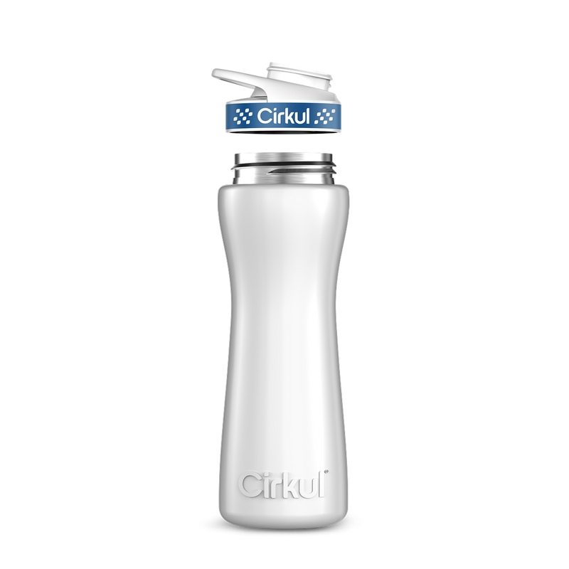 22oz. Stainless Steel Bottle & Comfort Grip Lid - 7W1D