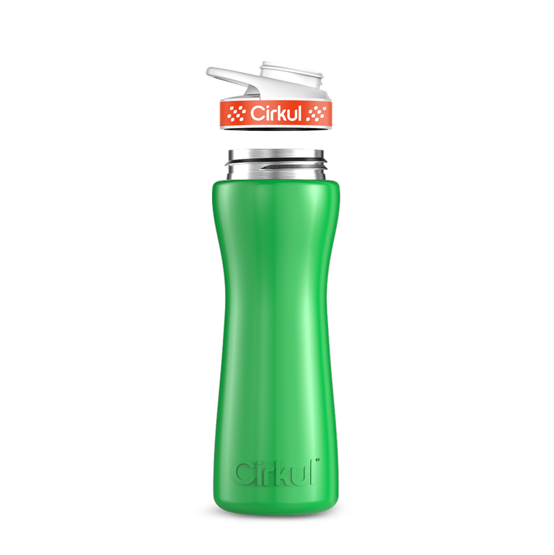 22oz. Stainless Steel Bottle & Comfort Grip Lid - 7W1D
