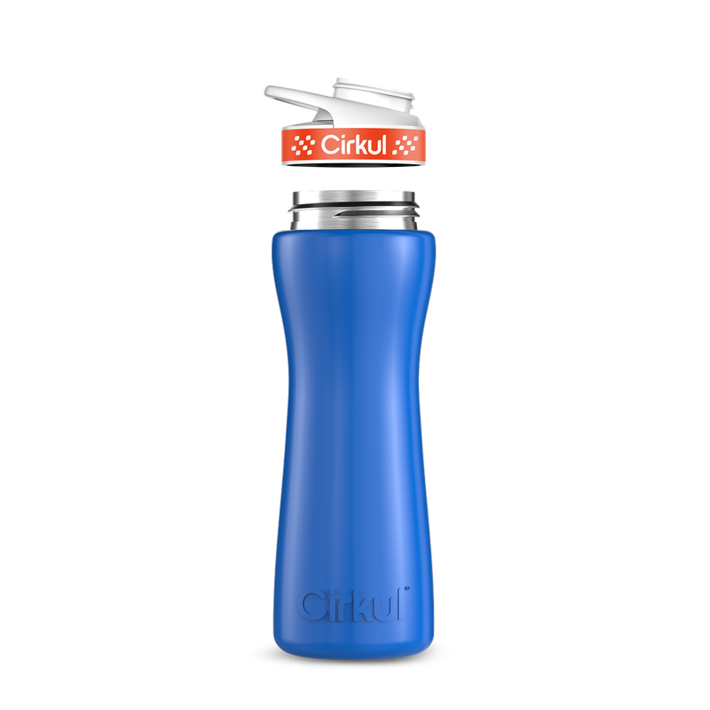 22oz. Stainless Steel Bottle & Comfort Grip Lid - 7W1D