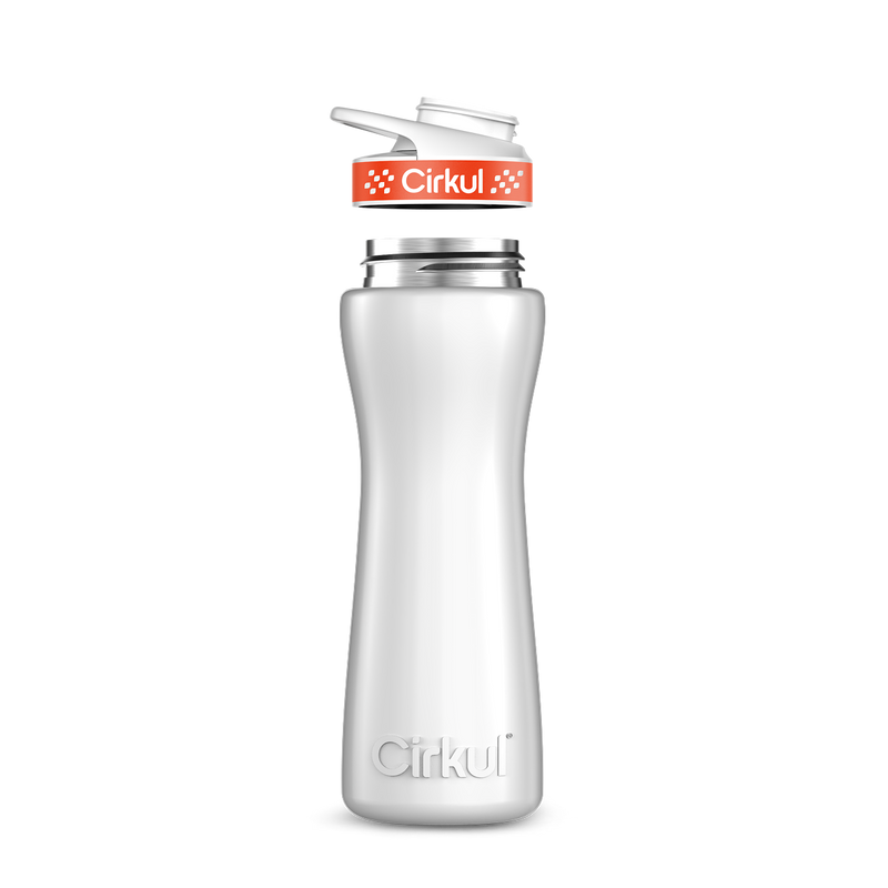 22oz. Stainless Steel Bottle & Comfort Grip Lid - 7W1D
