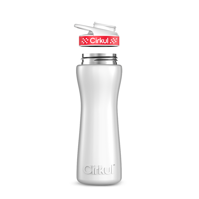22oz. Stainless Steel Bottle & Comfort Grip Lid - 7W1D