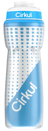 22oz. Insulated Squeeze Plastic Bottle & Sport Lid - QCHQ