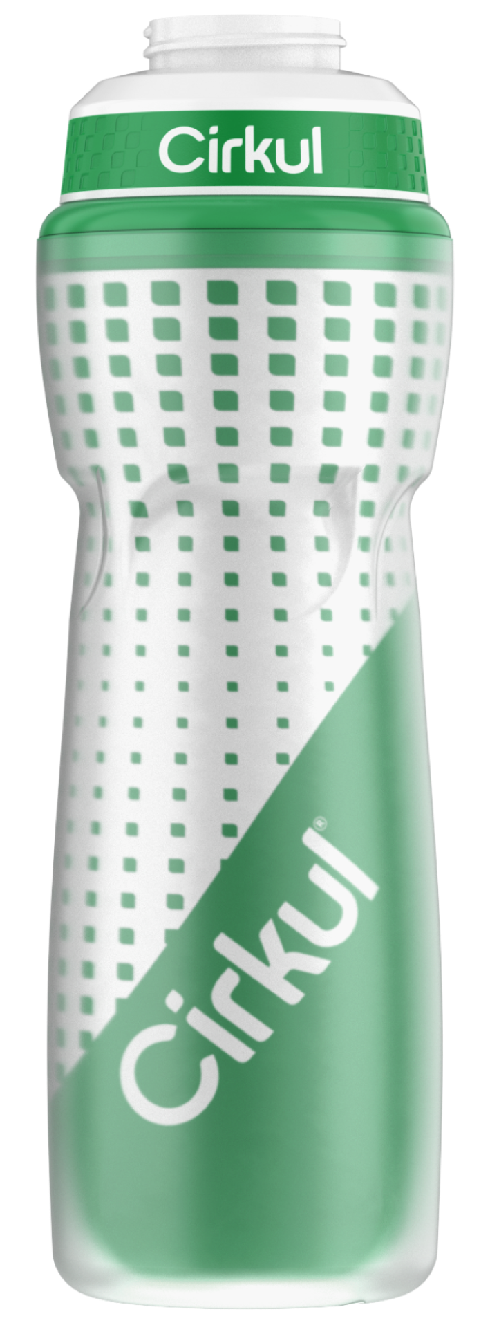 22oz. Insulated Squeeze Plastic Bottle & Sport Lid - QCHQ