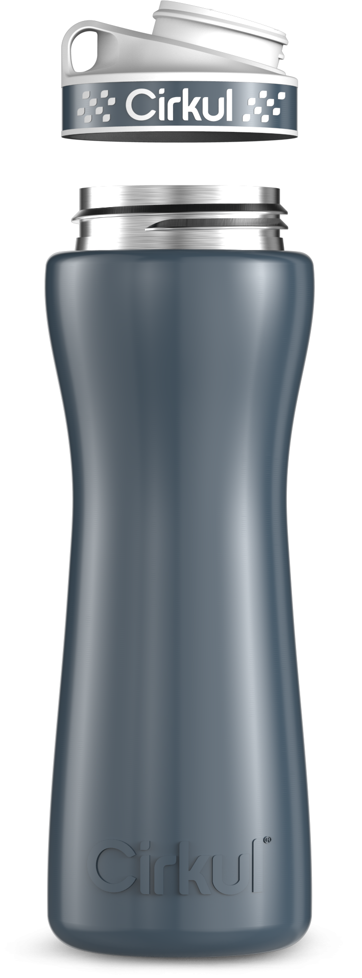 Custom 22oz. Stainless Steel Bottle & Comfort Grip Lid - QXPS