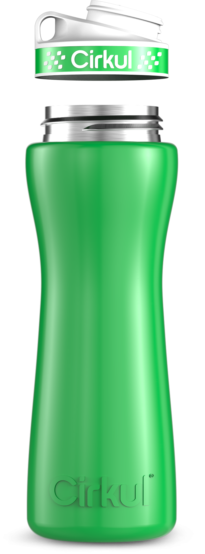 Custom 22oz. Stainless Steel Bottle & Comfort Grip Lid - QXPS