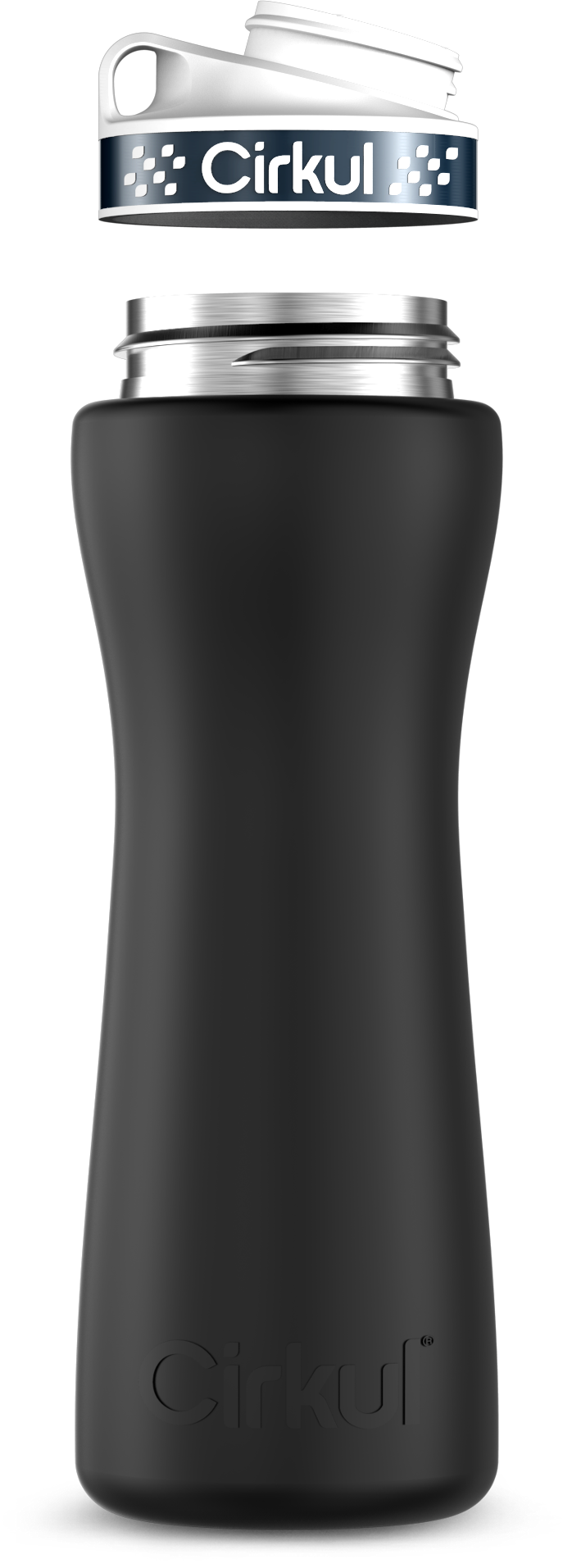 Custom 22oz. Stainless Steel Bottle & Comfort Grip Lid - QXPS
