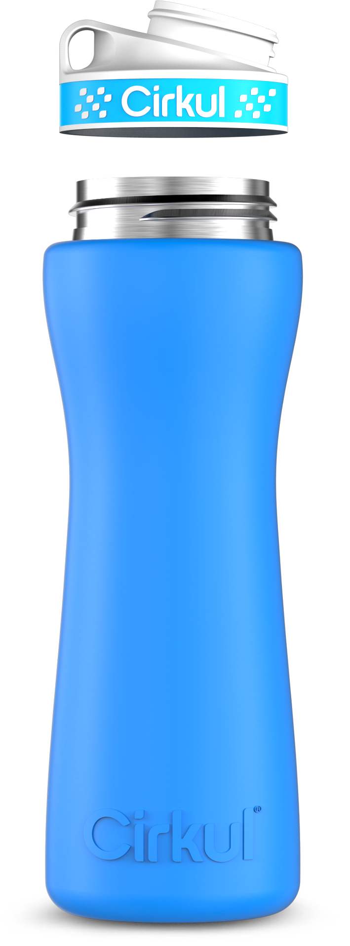 Custom 22oz. Stainless Steel Bottle & Comfort Grip Lid - QXPS