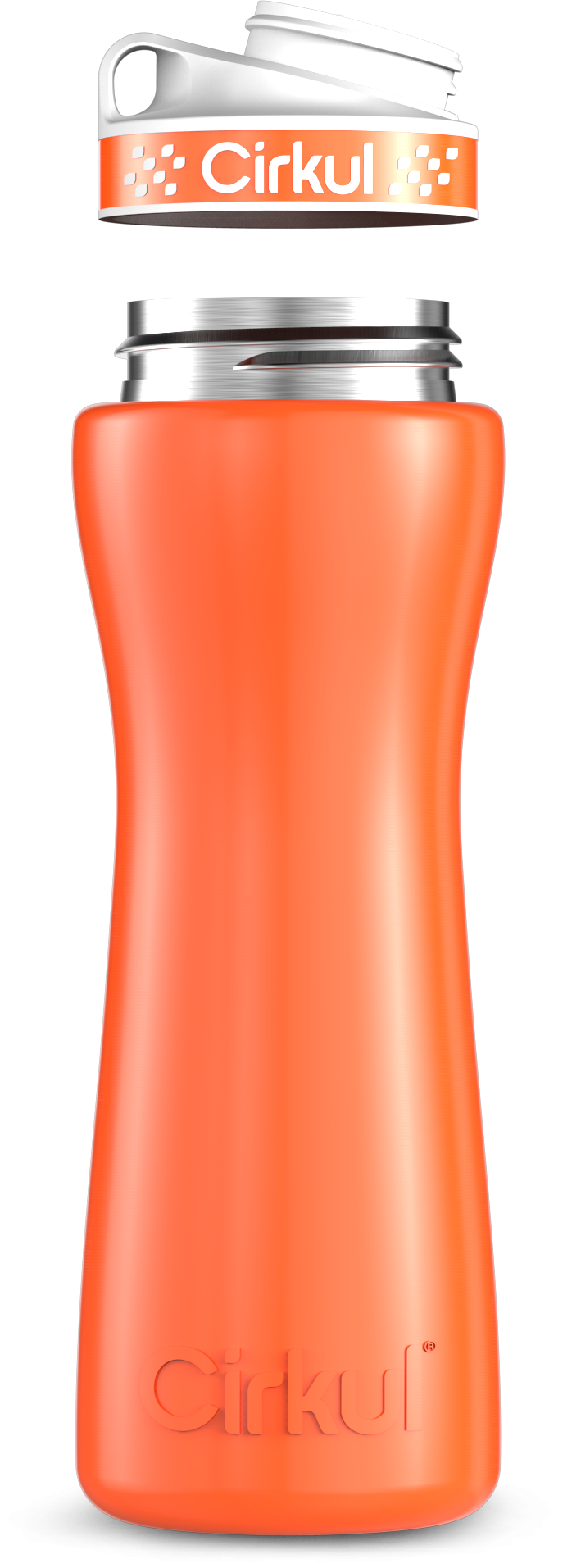 Custom 22oz. Stainless Steel Bottle & Comfort Grip Lid - QXPS