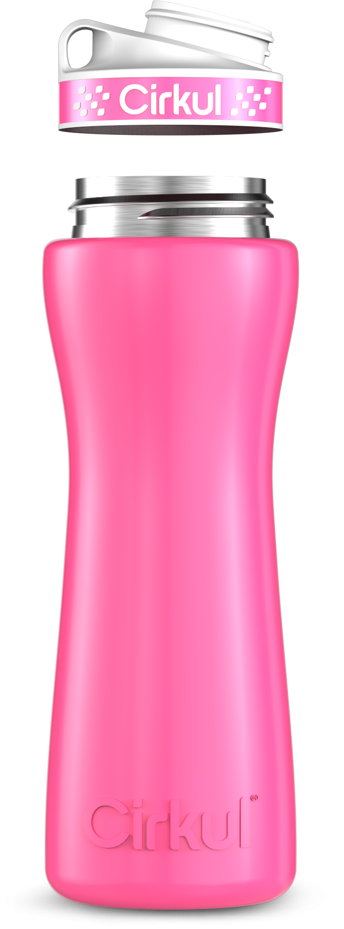Custom 22oz. Stainless Steel Bottle & Comfort Grip Lid - QXPS