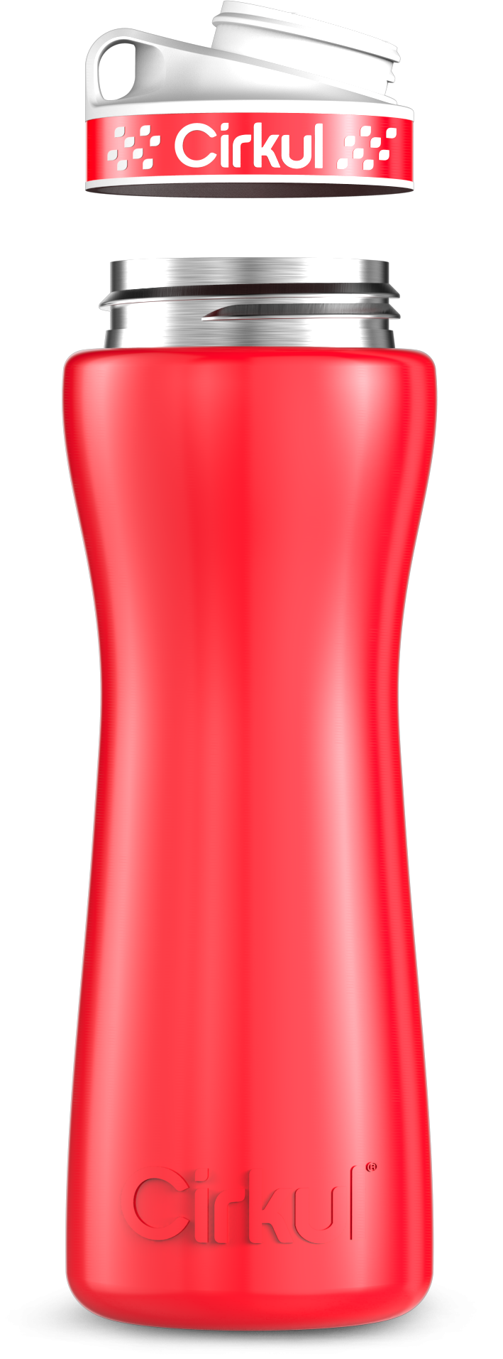 Custom 22oz. Stainless Steel Bottle & Comfort Grip Lid - QXPS