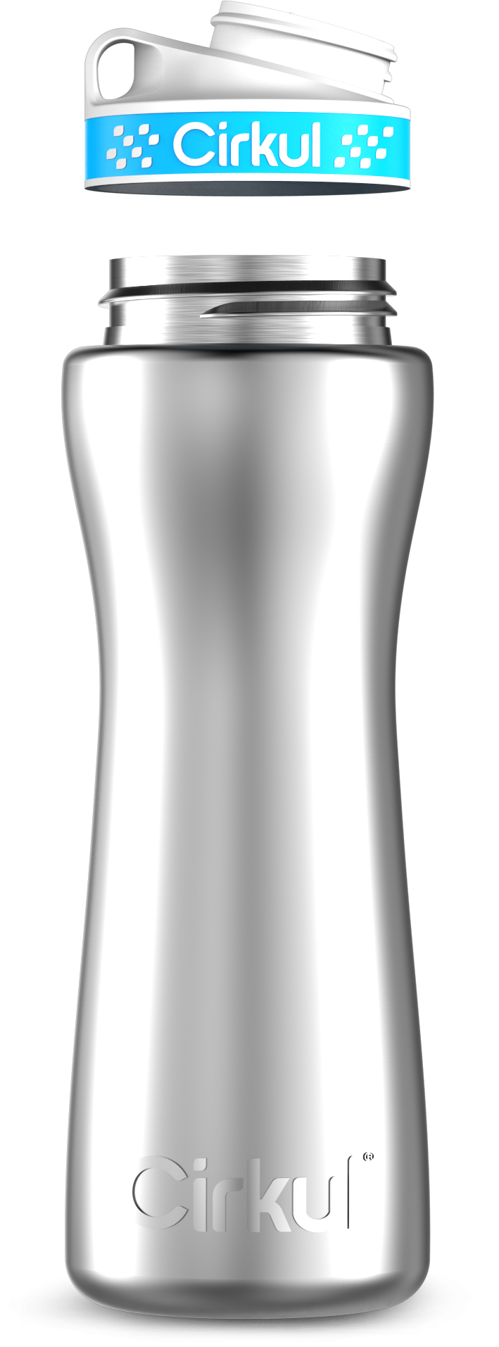 Custom 22oz. Stainless Steel Bottle & Comfort Grip Lid - QXPS