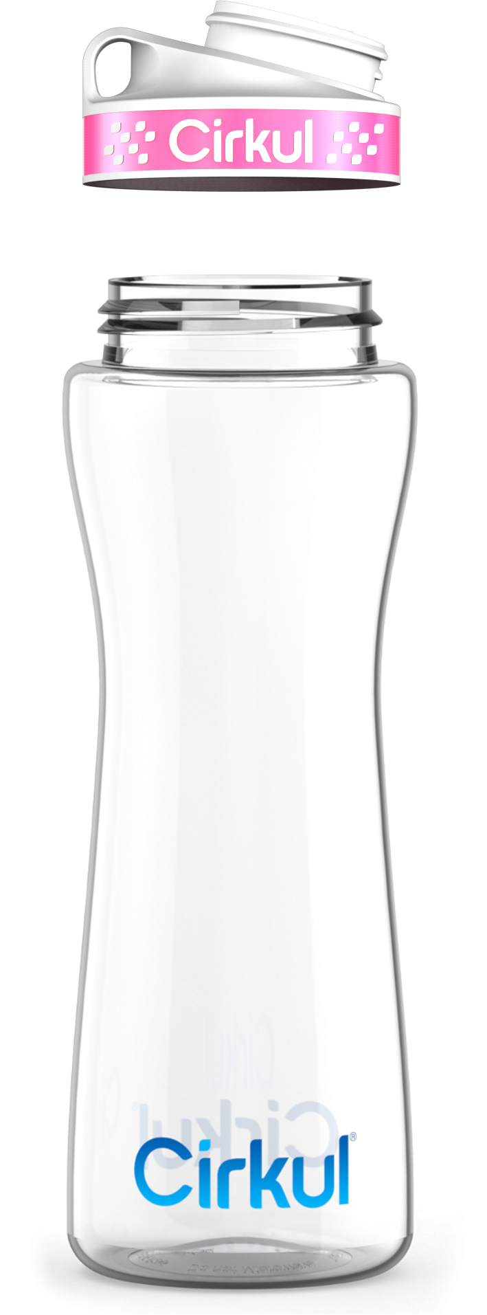 Custom 22oz. Plastic Bottle & Comfort Grip Lid - 90NB