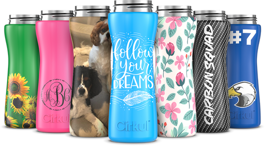 Custom 22oz. Stainless Steel Bottle & Comfort Grip Lid - QXPS