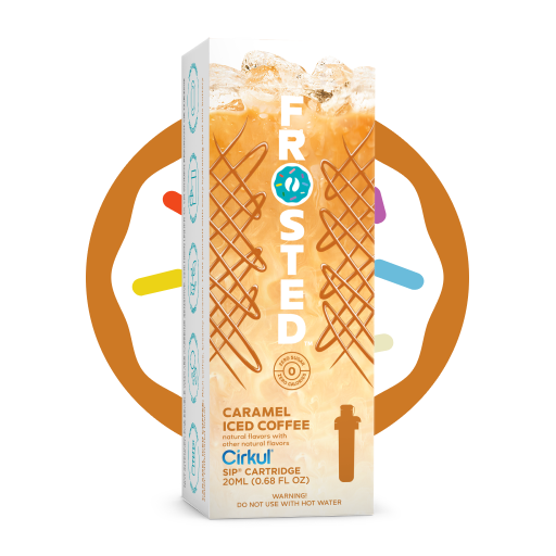 Frosted Caramel Iced Coffee - J6M1