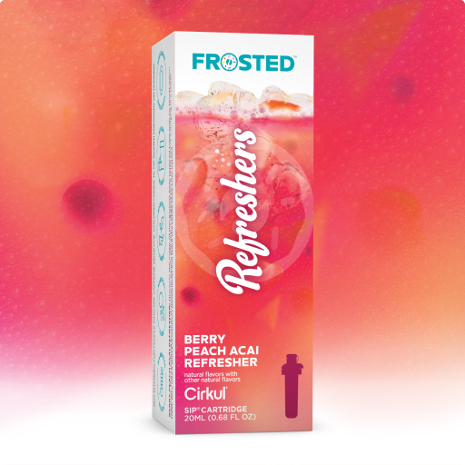 Frosted Berry Peach Acai Refresher - 02UN